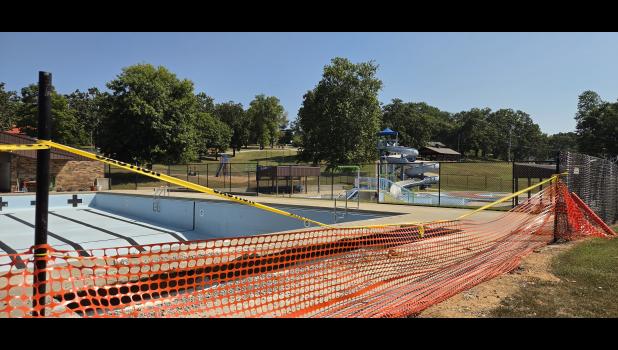 The Willow Springs pool facilities on August 31. Howell County News/ Amanda Mendez