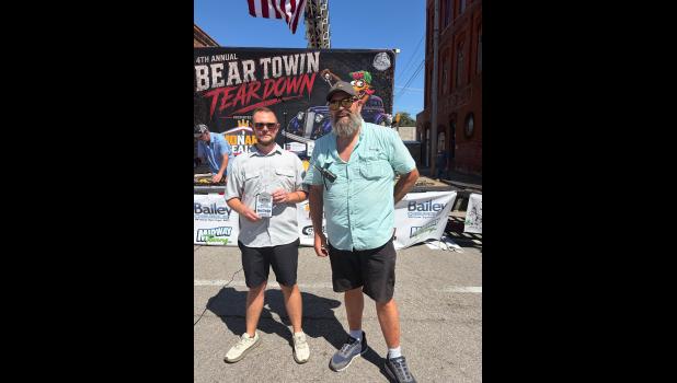 Best of Dodge winner Jacob Acklin with Travis Brake. photo provided