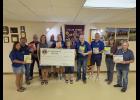 Pictured left to right: Gayla Chafin, Phillip Chafin, Dennis Asher, Jimalee James, Lucas Schutte, Steve Rohrer, Yvonne Asher, Dick Mohrman, Robert Hollis, Teresa Waggoner and Jay Waggoner. photo provided