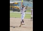 Khila Smith winds up at the mound for the Lady Bears during the second round of Class 2 District 4 play. The Lady Bears fell to the Thayer Lady Bobcats 0-5 on Monday, May 11. photo courtesy of Shawana Cox